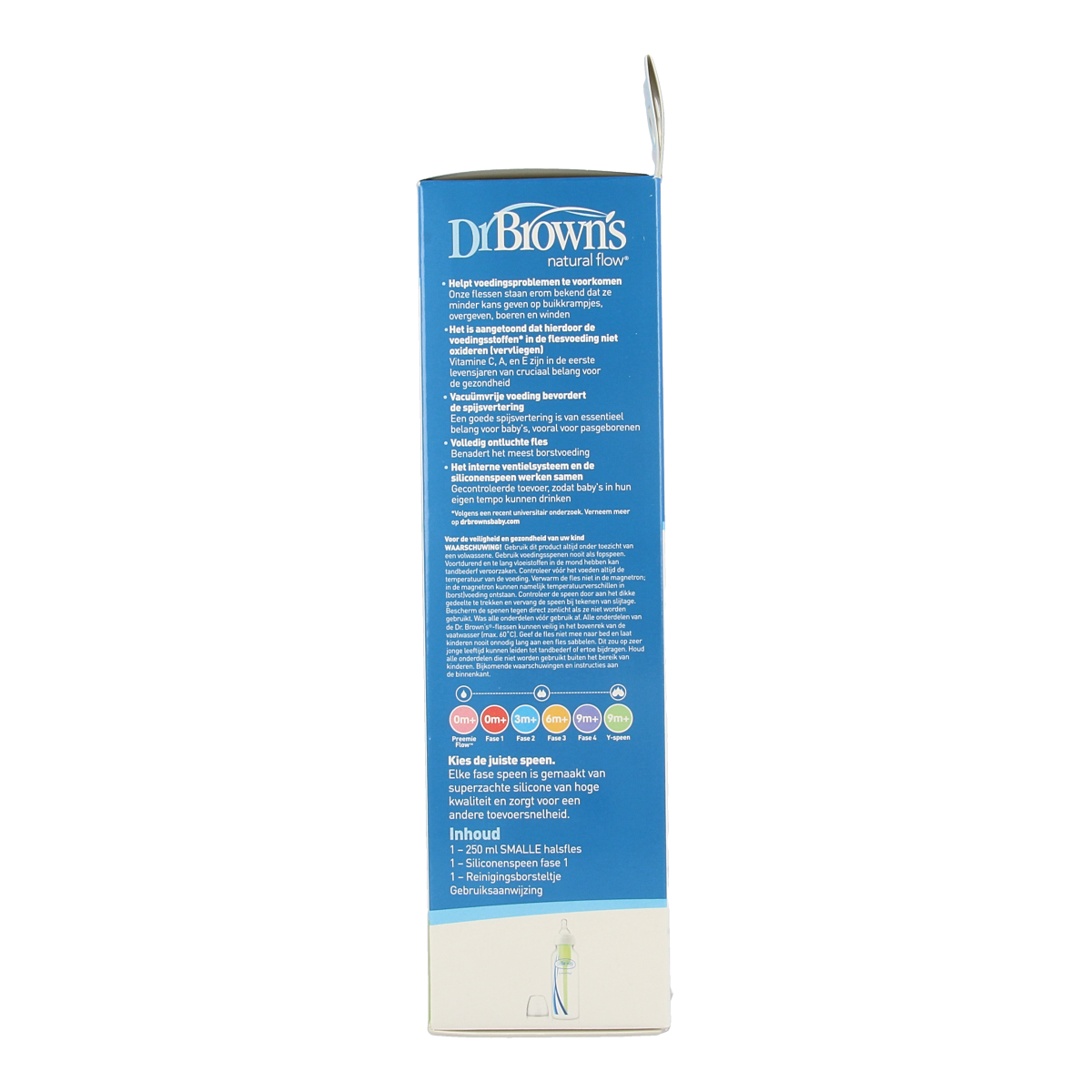 Dr. Brown's Standaardfles 250ml BPA-vrij 1.00 Stuks