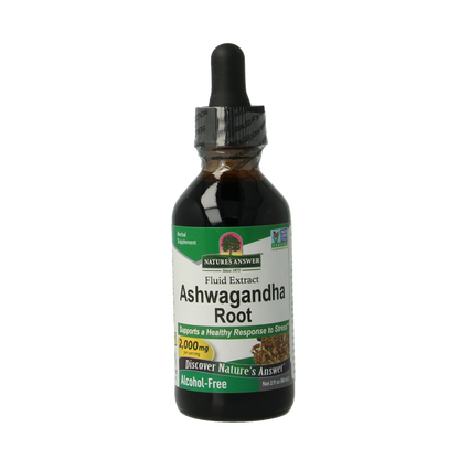 Natures Answer Ashwagandha extract alcoholvrij 60.00 Milliliter