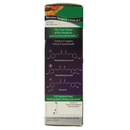Natures Answer Turmeric-3 Curcuma extract alcoholvrij 30.00 Milliliter