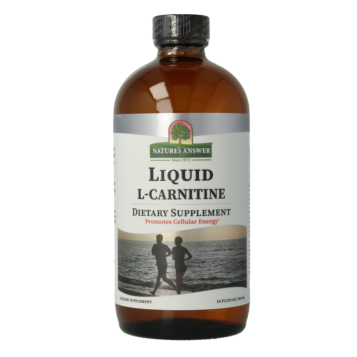 Natures Answer Vloeibaar L-Carnitine - Liquid L-Carnitine 1200mg 480.00 Milliliter