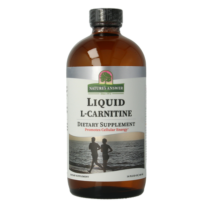 Natures Answer Vloeibaar L-Carnitine - Liquid L-Carnitine 1200mg 480.00 Milliliter