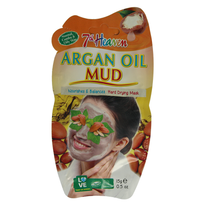 Montagne 7th Heaven gezichtsmasker argan oil mud 15.00 Gram