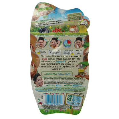 Montagne 7th Heaven gezichtsmasker argan oil mud 15.00 Gram