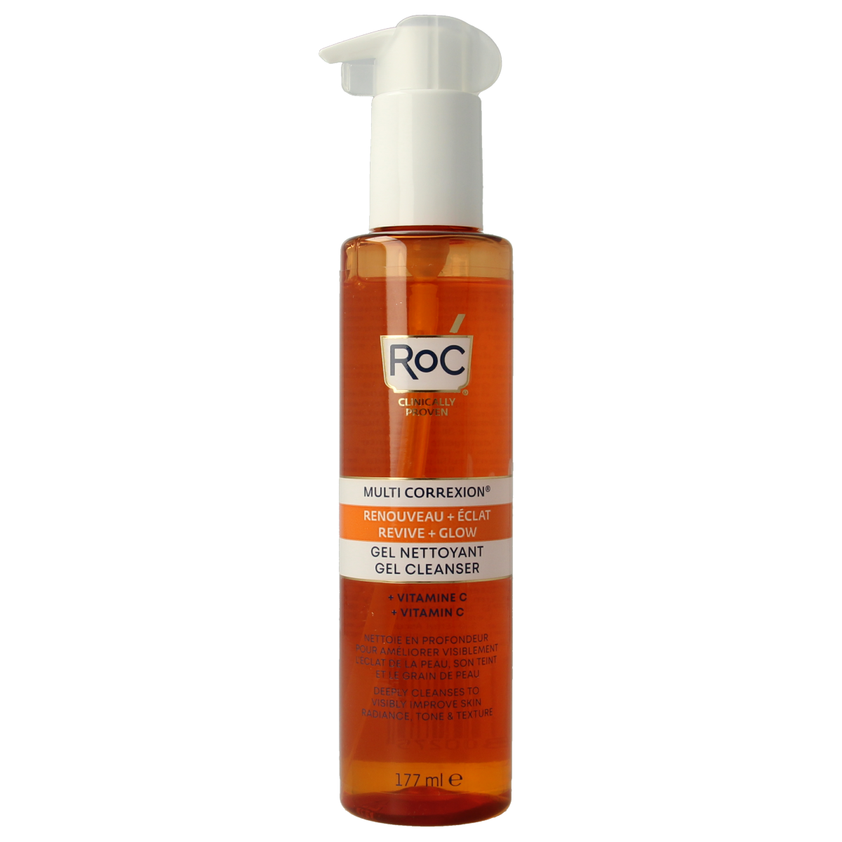 ROC Multi correxion revive+glow gel cream cleanser 177.00 Milliliter