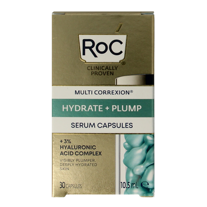 ROC Multi correxion hydrate+plump serum capsules 30.00 Stuks