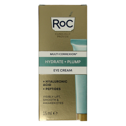 ROC Multi correxion hydrate+plump eye gel cream 15.00 Milliliter