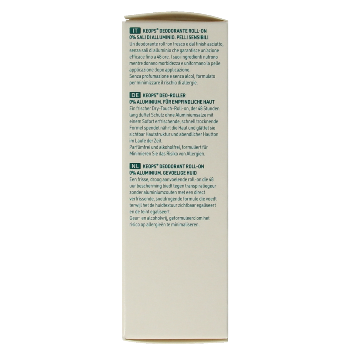 ROC Keops deodorant roll-on 0% aluminium 30.00 Milliliter
