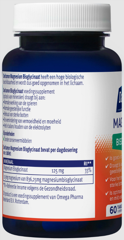 Davitamon Davitamon Magnesium Bisglycinaat 60.00 Tabletten