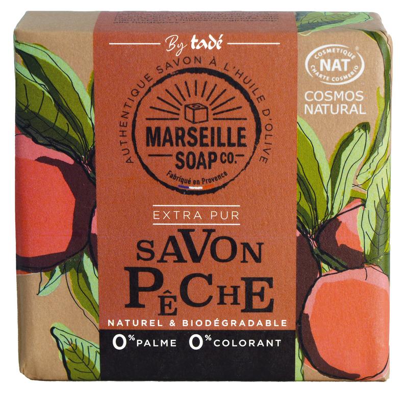 Marseille Soap Perzikzeep cosmos nat 100 Gram