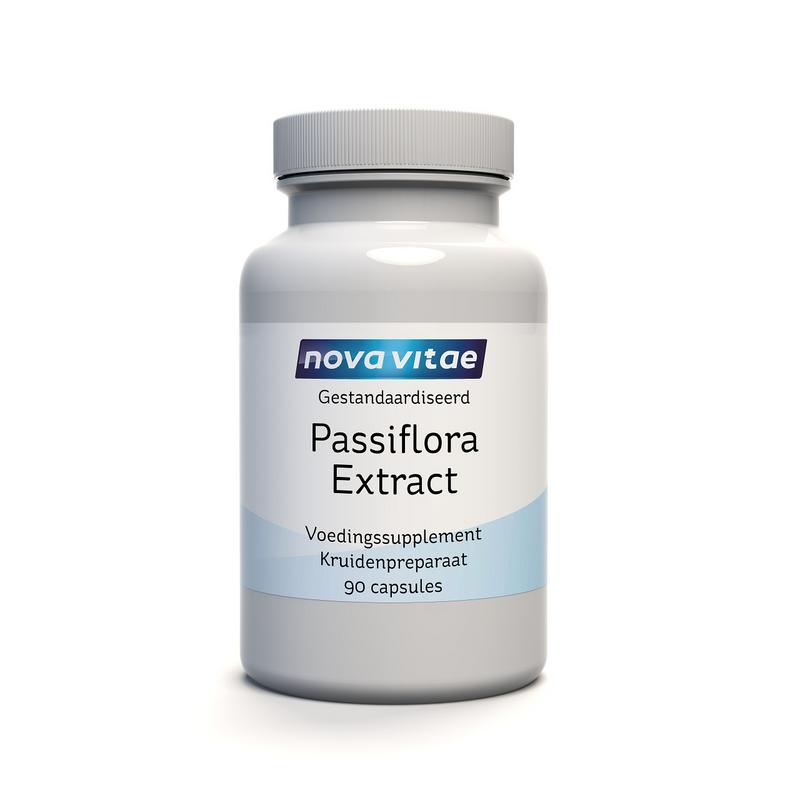 Nova Vitae Passiflora extract 350mg 90 Vegetarische capsules