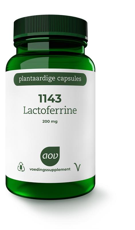 AOV 1143 Lactoferrine 30.00 Vegetarische capsules