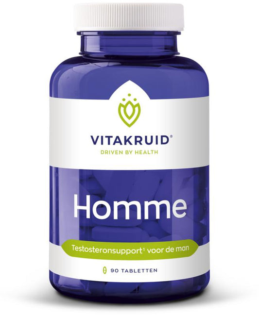 Vitakruid Homme oa Ashwagandha Fenegriek Shilajit Damiana 90.00 Tabletten