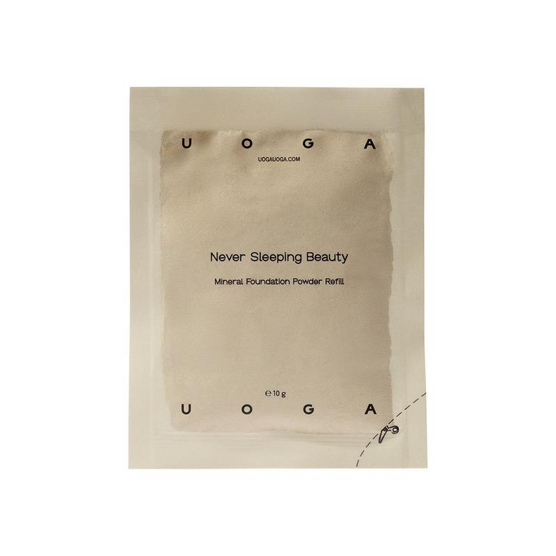 Uoga Uoga Foundation powders never sleeping beauty refill 10.00 Gram