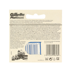 Gillette Platinum scheermesjes 5.00 Stuks