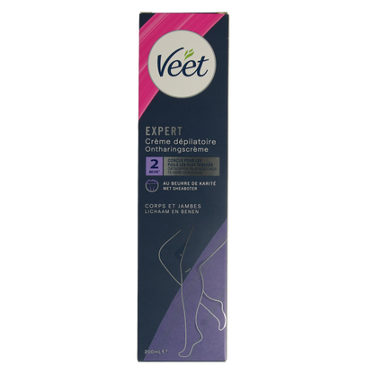 Veet Expert ontharingscreme benen 200.00 Milliliter