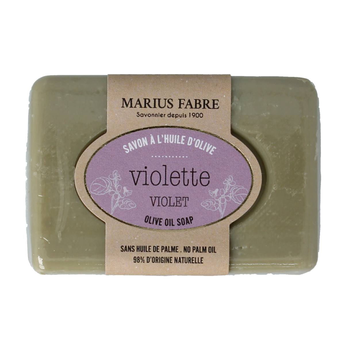 Marius Fabre Zeep viooltjes met olijfolie 100.00 Gram