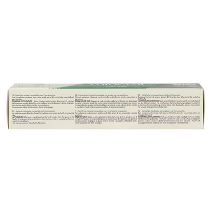 Argiletz Tandpasta neutraal aloe vera muntvrij 75.00 Milliliter