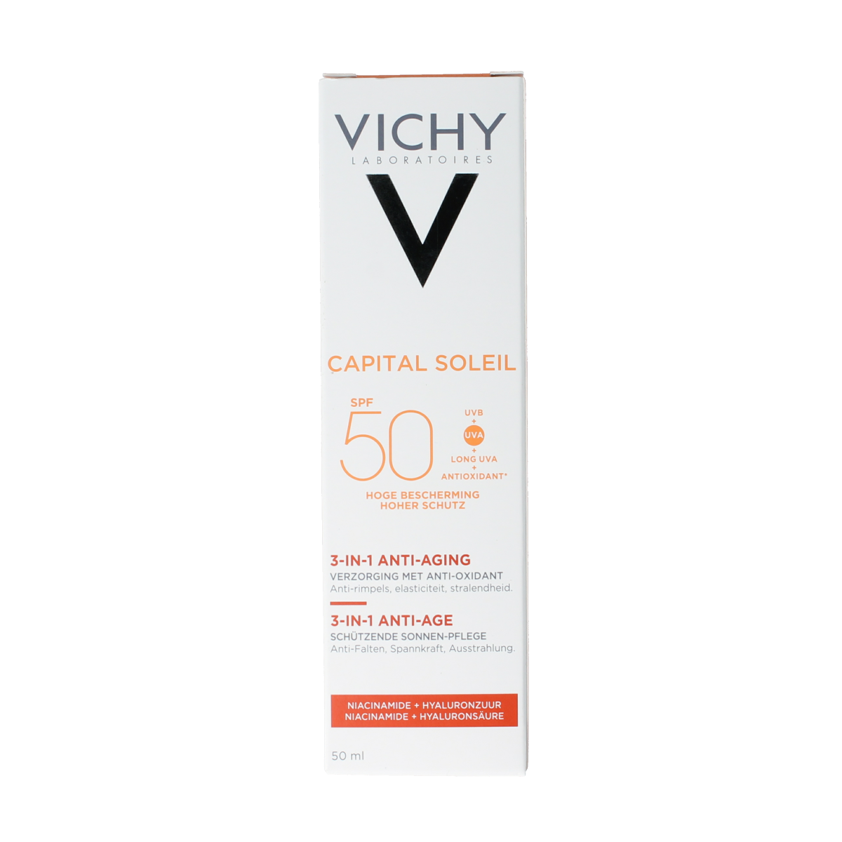 Vichy Capital soleil anti-age SPF50 50.00 Milliliter