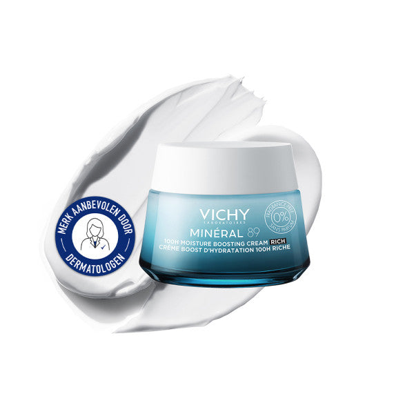 Vichy Mineral 89 hydraterende creme zonder parfum 50.00 Milliliter