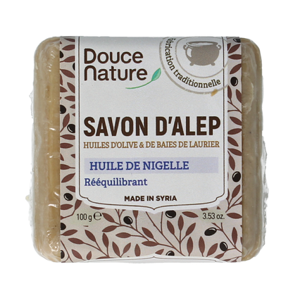 Douce Nature Zeep Aleppo nigella klein bio 100.00 Gram