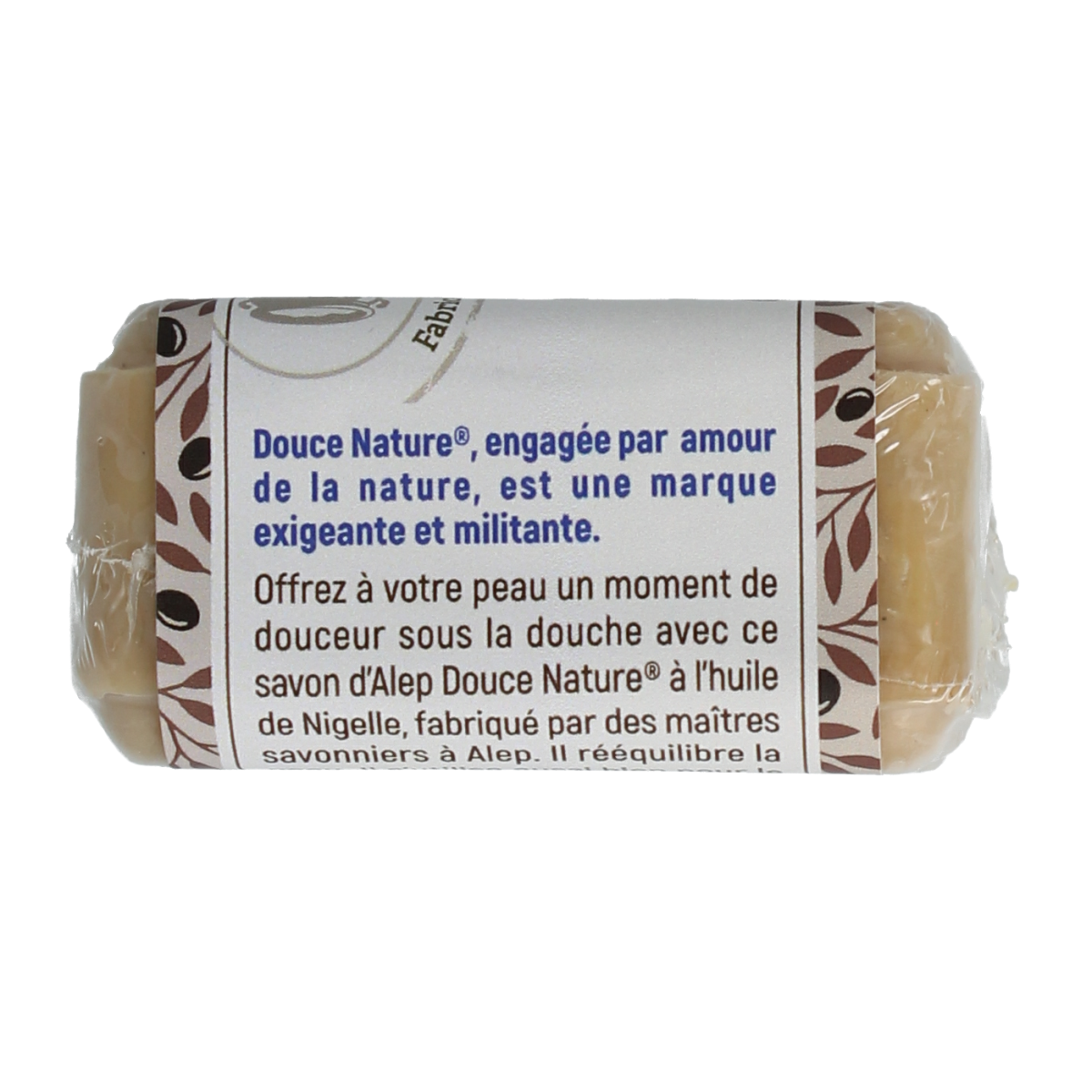 Douce Nature Zeep Aleppo nigella klein bio 100.00 Gram