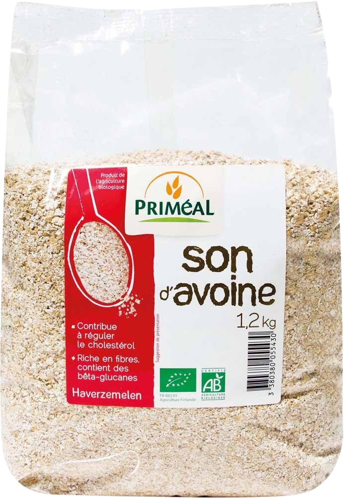Primeal Haverzemelen bio 1200.00 Gram