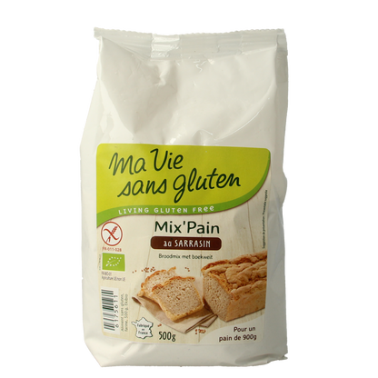 Ma Vie Sans Broodmeel met boekweit glutenvrij bio 500.00 Gram