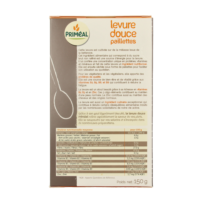 Primeal Milde gistvlokken 150 Gram