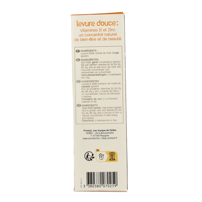 Primeal Milde gistvlokken 150 Gram