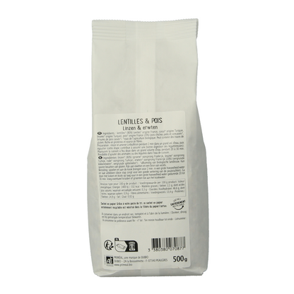 Primeal Linzen- en kikkererwtenmix bio 500 Gram