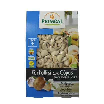 Primeal Tortellini eekhoorntjesbrood bio 250.00 Gram