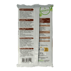 Bisson Chocolade wafels gaufrettes bio 190.00 Gram