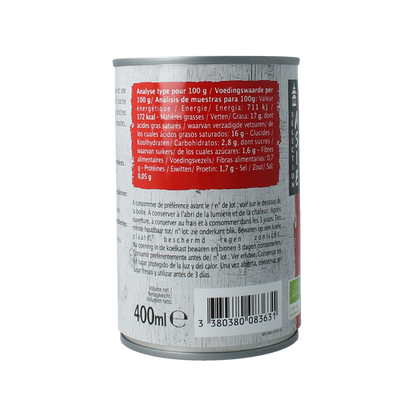 Primeal Kokosmelk bio 400.00 Milliliter