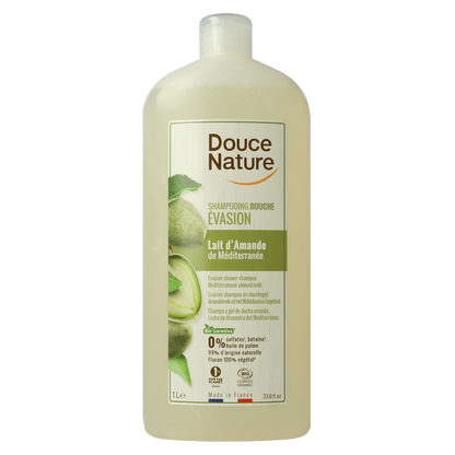 Douce Nature Douchemelk zoete amandel bio 1.00 Liter