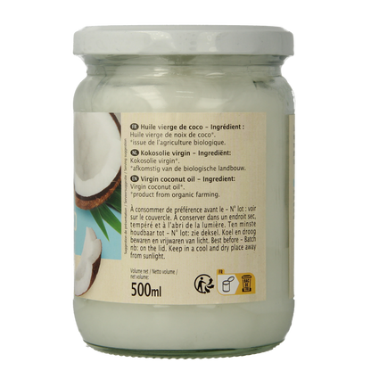 Primeal Kokosnoot olie bio 500.00 Milliliter