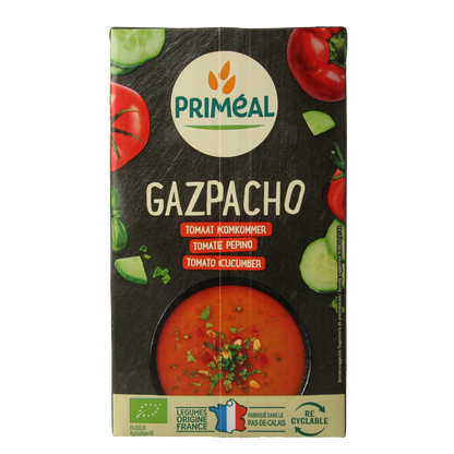 Primeal Gaspacho tomaat komkommer bio 1.00 Liter
