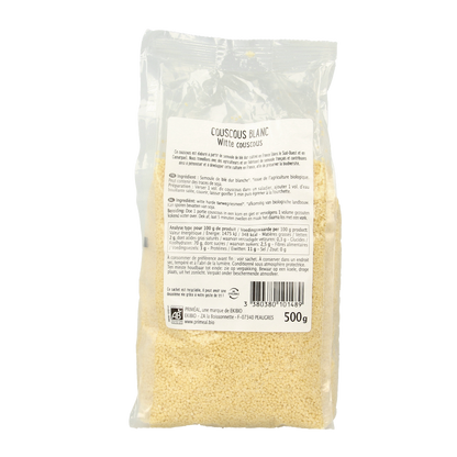 Primeal Couscous wit Frankrijk bio 500.00 Gram