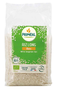 Primeal Witte langgraan rijst bio 1 Kilogram