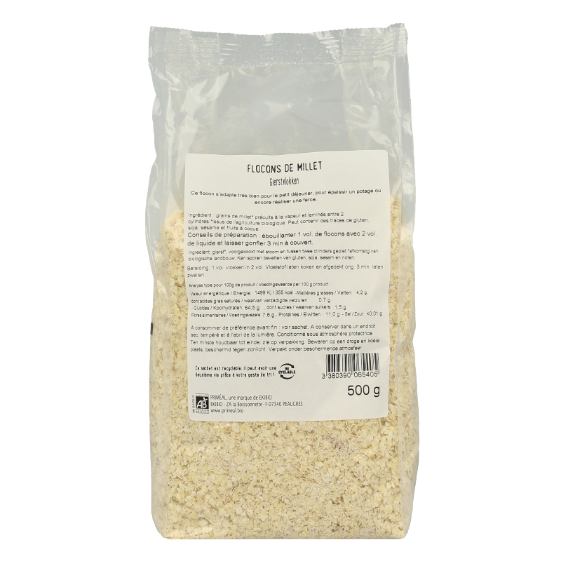 Primeal Gierstvlokken bio 500 Gram