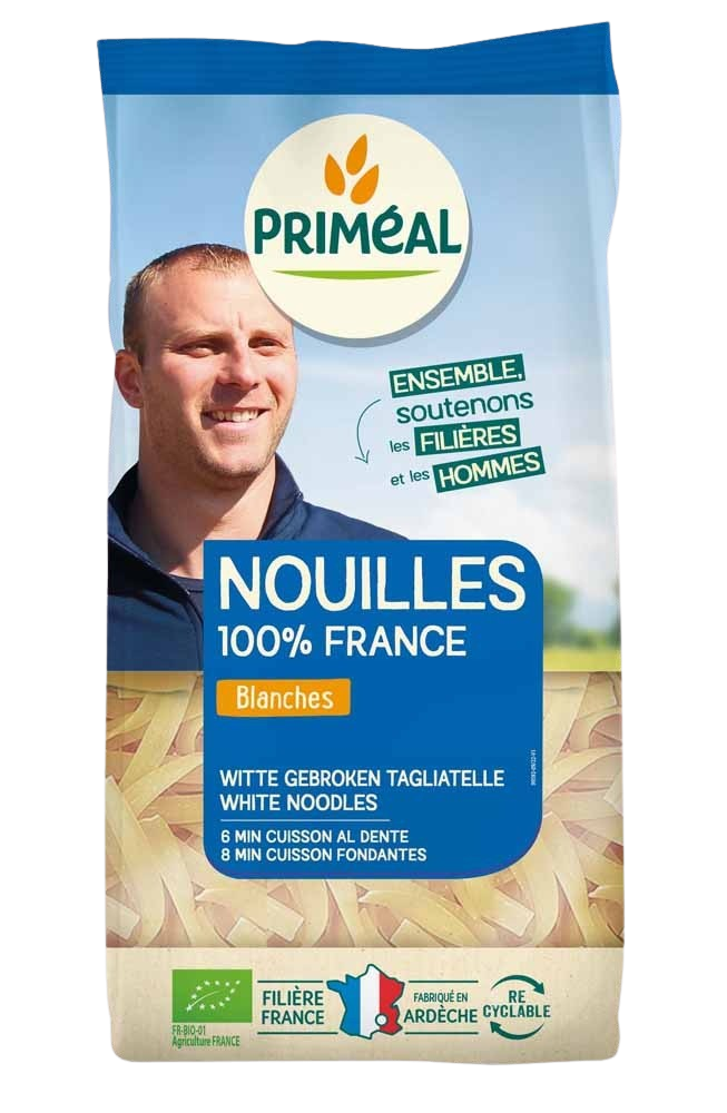 Primeal Witte noedels bio 500.00 Gram