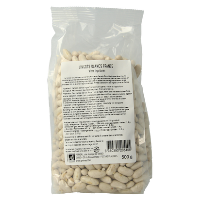 Primeal Witte lingotbonen Frankrijk bio 500 Gram