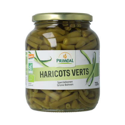 Primeal Haricots verts sperziebonen demeter bio 690.00 Gram