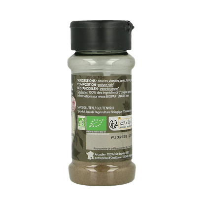 Cook Zwarte peper gemalen bio 45.00 Gram