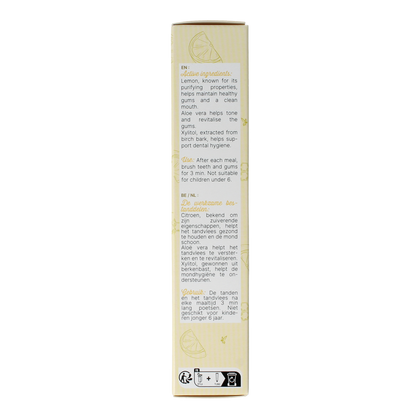 Aprolis Tandpasta citroen en propolis 75.00 Milliliter