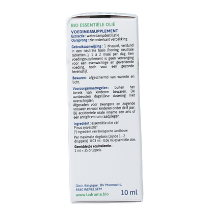 Ladrome Den olie bio 10.00 Milliliter