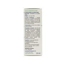 Ladrome Eucalyptus globulus olie bio 10.00 Milliliter