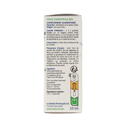 Ladrome Lavendel olie bio 10.00 Milliliter