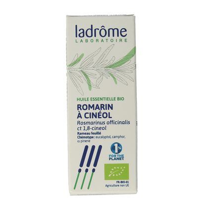 Ladrome Rozemarijn CT cineol bio 10.00 Milliliter