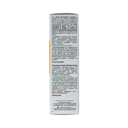 Ladrome Propolis neusspray bio 20.00 Milliliter