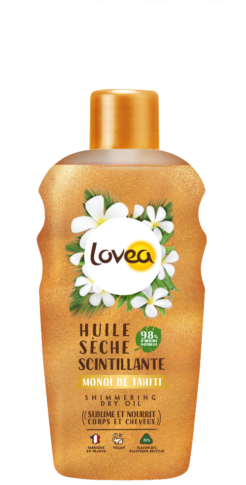 Lovea Shimmering dry oil monoi de tahiti 150.00 Milliliter